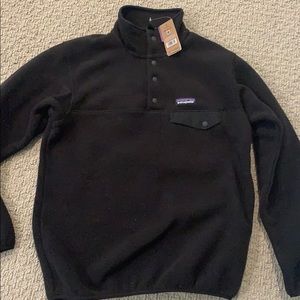 Patagonia Black Synchilla Fleece Pullover
